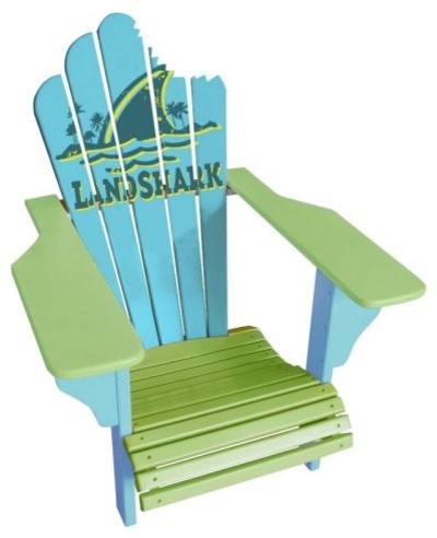 Margaritaville Deluxe Adirondack - Landshark eclectic outdoor chairs