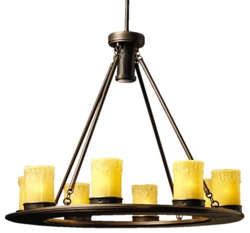 Oak Trail Outdoor Chandelier - traditional - outdoor lighting - by ...