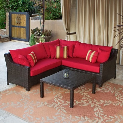 RST Cantina Sectional Set - contemporary - patio furniture and ...