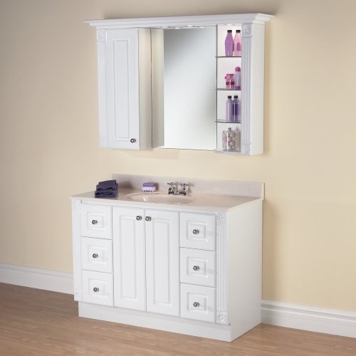 49 In Single Bathroom Vanity Set With Top Traditional Bathroom